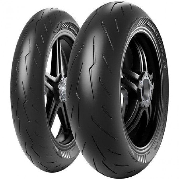 Мотошины 200/60 R17 PIRELLI Diablo Rosso IV Corsa 80W TL Задняя (Rear) ZR 723897104